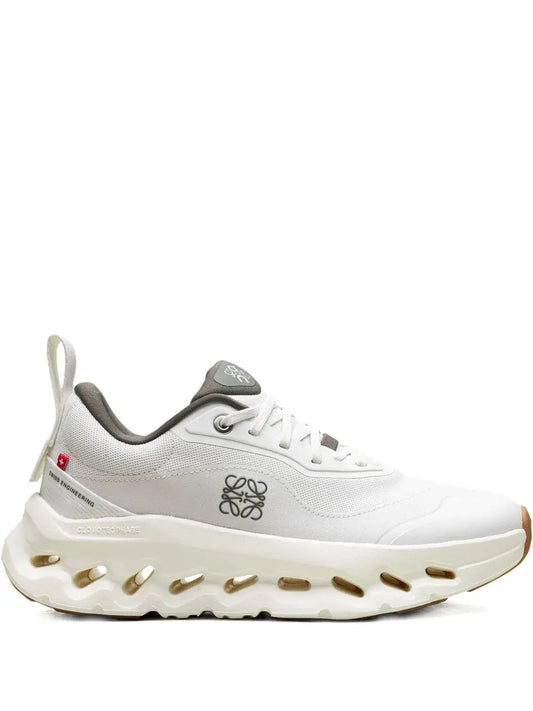 On Cloud × Loewe — Cloudtilt White Kaki